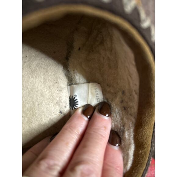 Men’s UGG Tasman Slippers Chestnut Size 12 Well Loved Classic Comfort - Picture 7 of 8